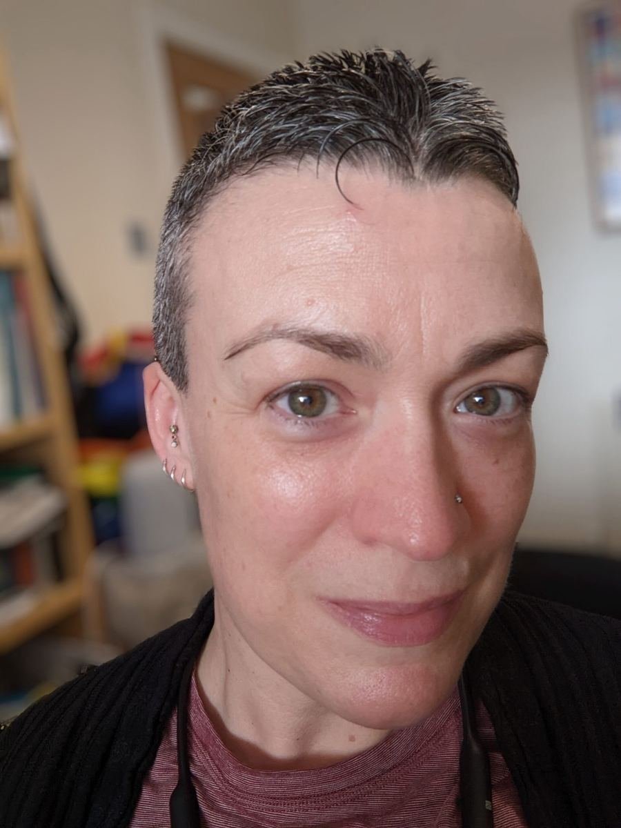 Close-up portrait of Kate